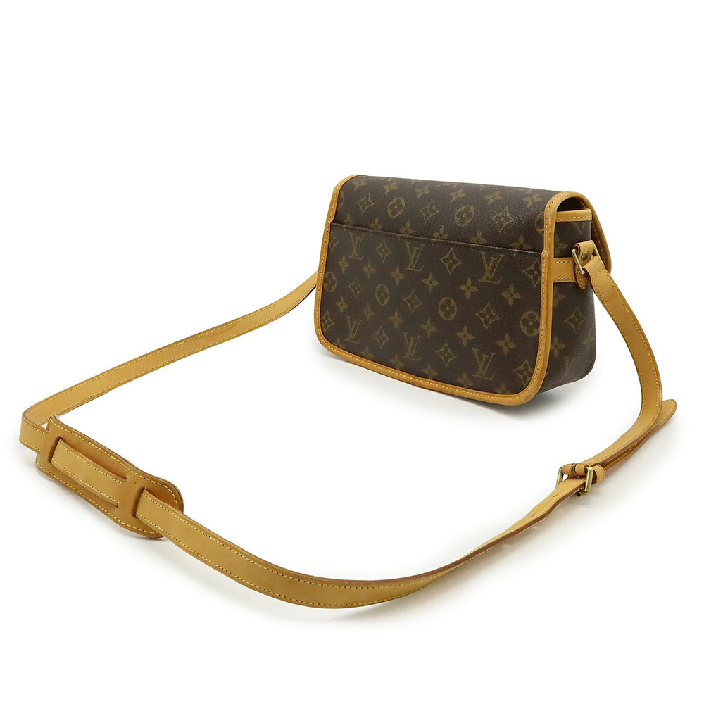 Louis Vuitton Bag Sologne Shoulder Monogram Crossbody Brown